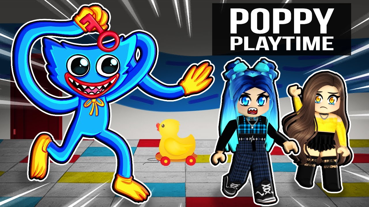 We ESCAPE Poppy Playtime in Roblox!