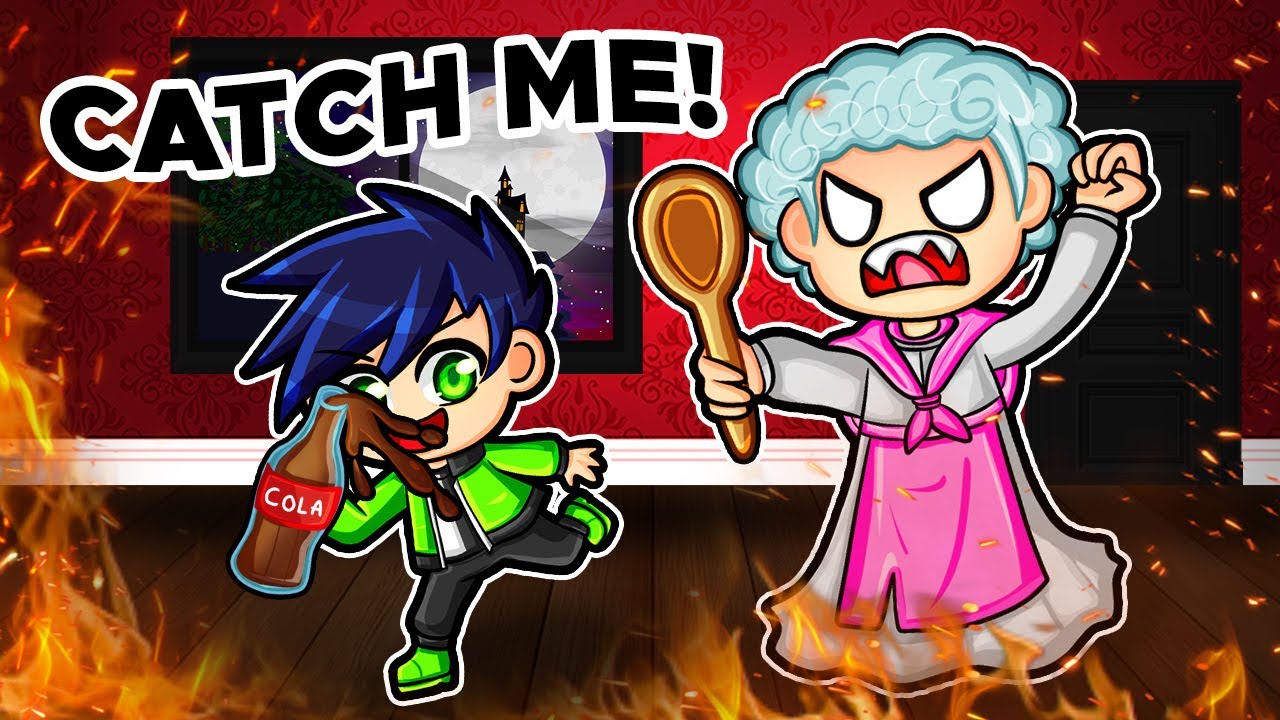 Trapped in Granny's Mansion! Hide N' Seek Propnight!