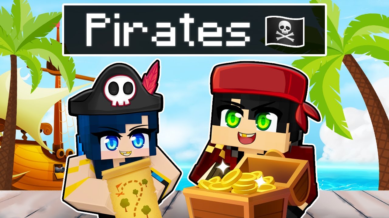 Playing as a PIRATE in Minecraft!