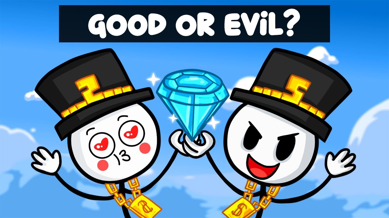 To be GOOD or EVIL in The Henry Stickmin Collection...?