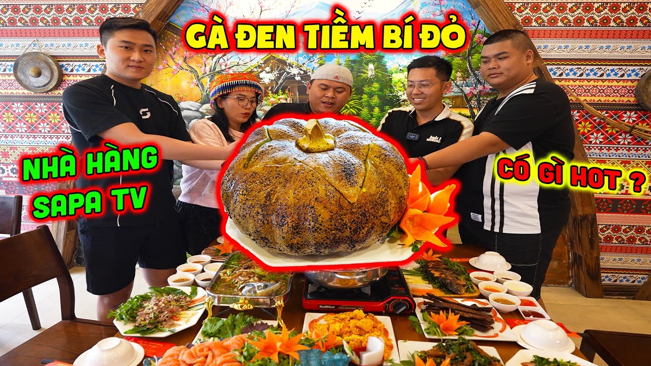 Đại tiệc toàn món ngon tại nhà hàng a Hải Sapa TV Mời Mập Food Thái Nhà Biển Võ Sư Lộc.